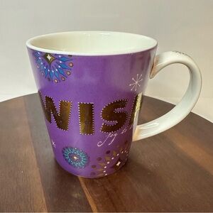 Starbucks Holiday 2006 “Wish – Joy to the World” Purple Mug | 14 oz